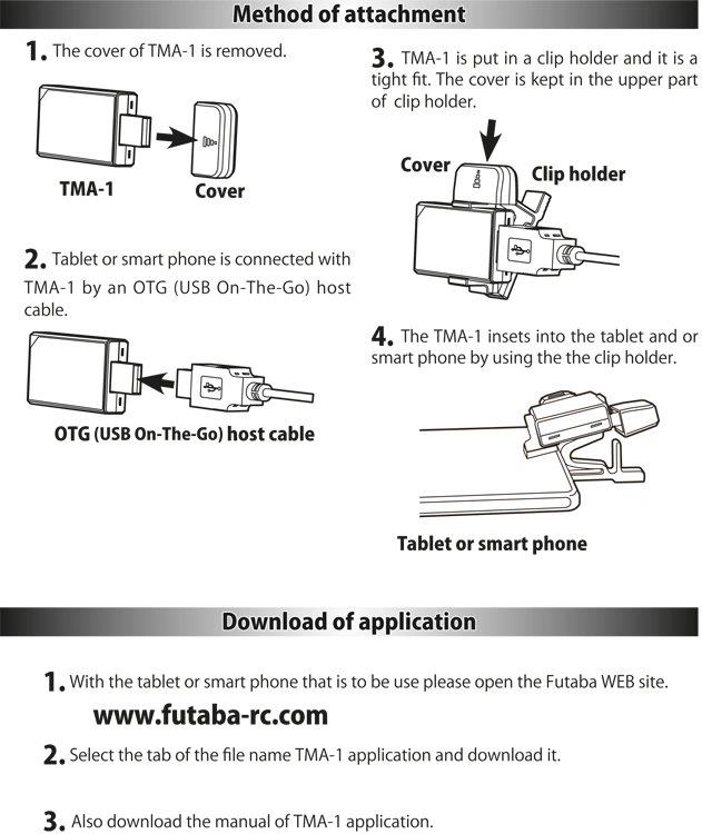 Futaba Telemetry Monitor Adapter TMA-1 - 7