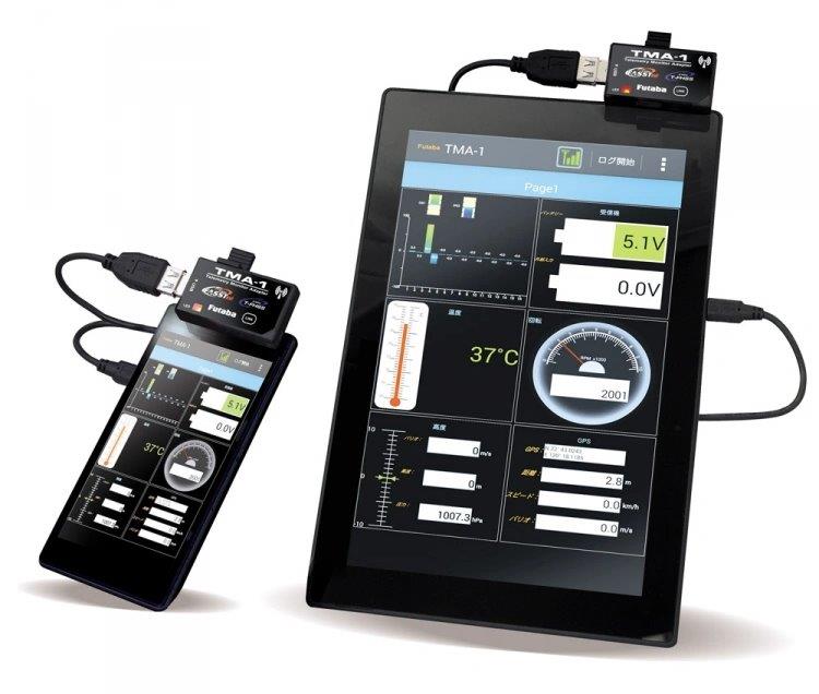 Futaba Telemetry Monitor Adapter TMA-1 - 2