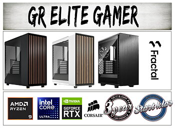 GR Elite Gamer A62 Gaming PC | Geforce RTX 5080 16GB  | AMD Ryzen 9  | 64GB DDR5 | 2TB SSD | ASUS ROG moderkort | 1000W | Vattenkylare | Flera chassi alternativ