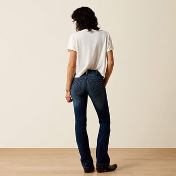 ARIAT R.E.A.L. PERFECT RISE STRETCH ROSA BOOT CUT JENAS 