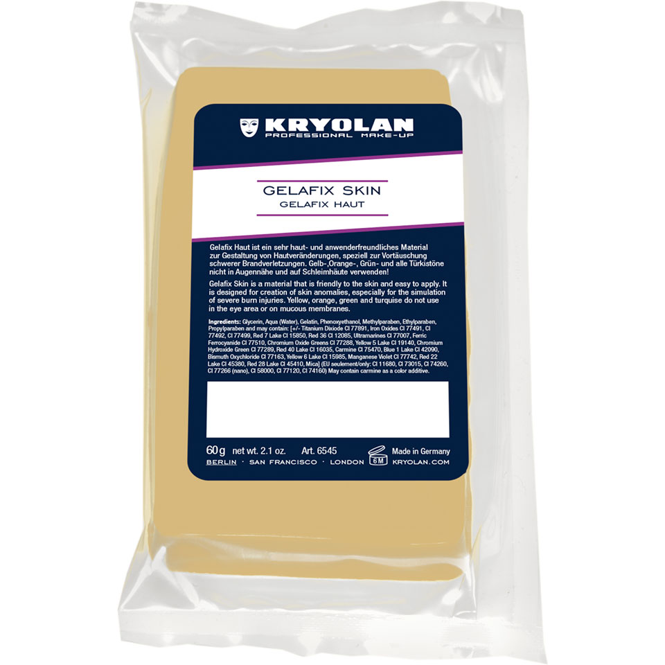 Gelafix Skin 60 gr BLOCK (Välj Färg) - Kryolan