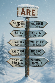 Canvas board - Åre - 4 different sizes