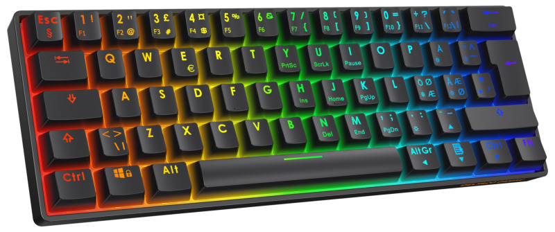 DELTACO GAMING DK470 60% Layout mekaniskt tangentbord - 3
