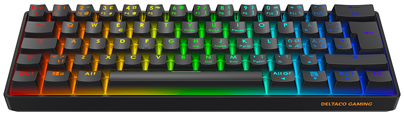 DELTACO GAMING DK470 60% Layout mekaniskt tangentbord - 4
