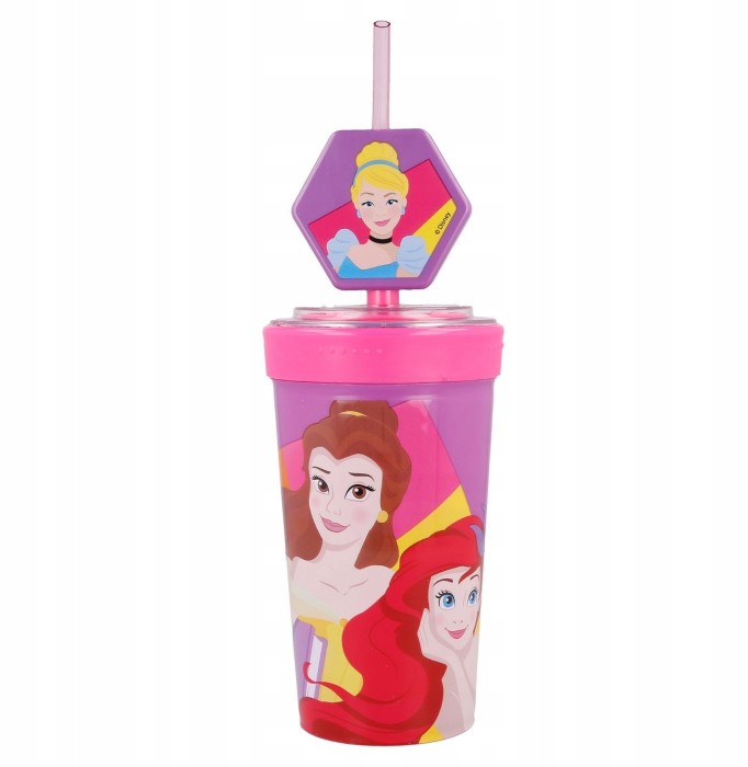Princess Disney Mugg med Sugrör