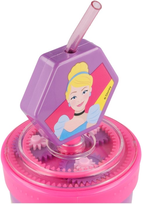 Princess Disney Mugg med Sugrör - 3