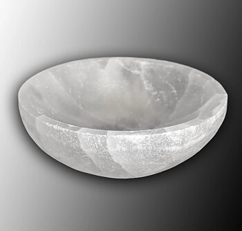 Selenit Skål 8cm Rund