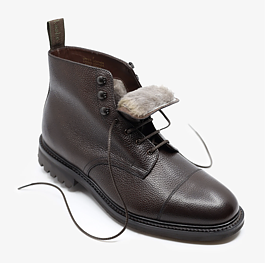 Sedbergh Shearling. Dk Brown Grain