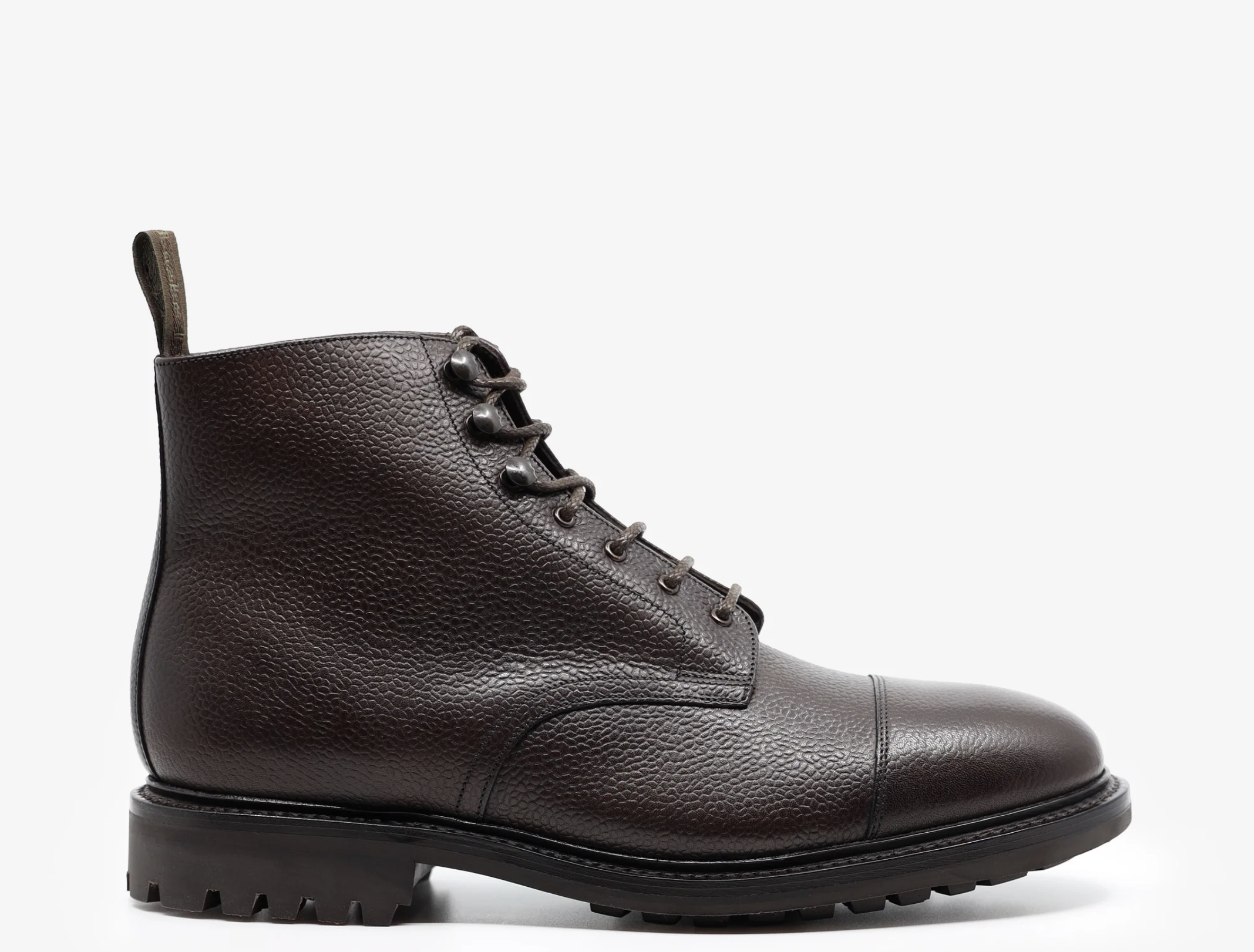 Sedbergh Shearling. Dk Brown Grain - 4