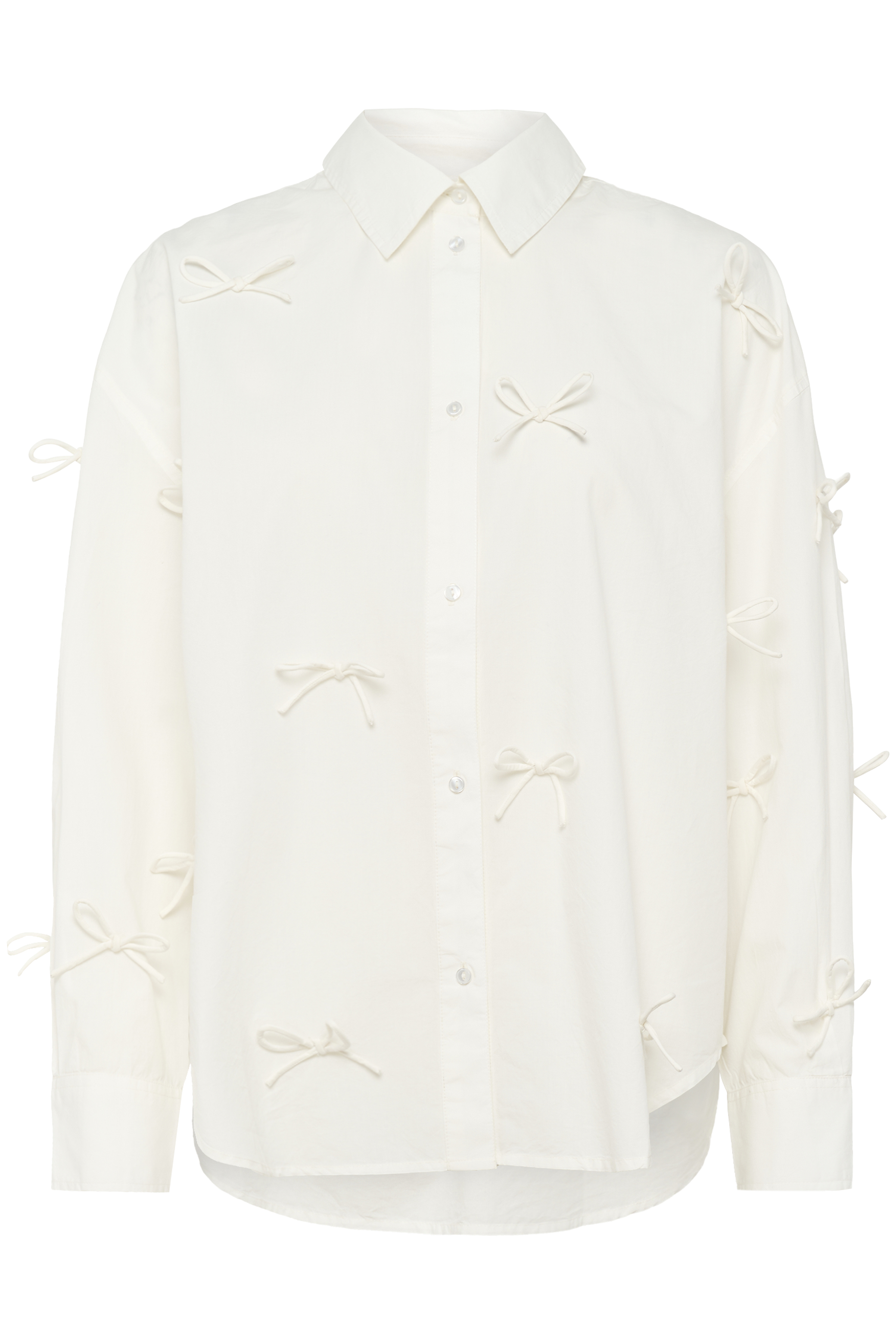 SLJoa Bow Shirt Broken White 