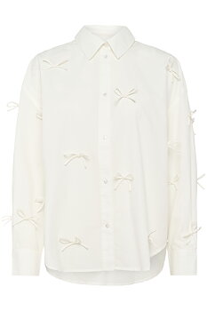 SLJoa Bow Shirt Broken White 