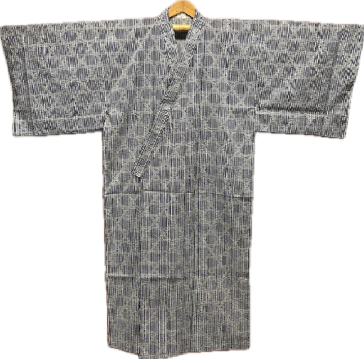 Yukata blå vit