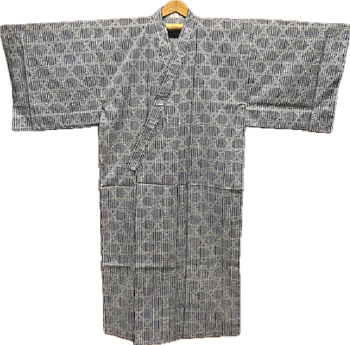 Yukata blå vit