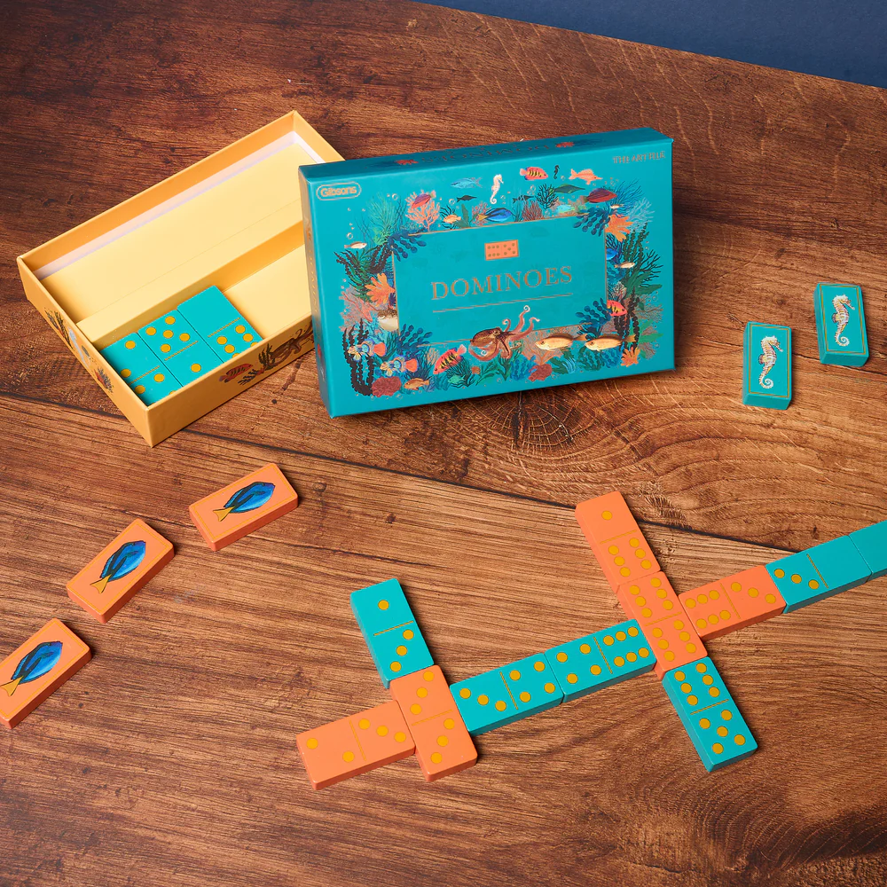 The Art File Dominoes Family Board Game - 4