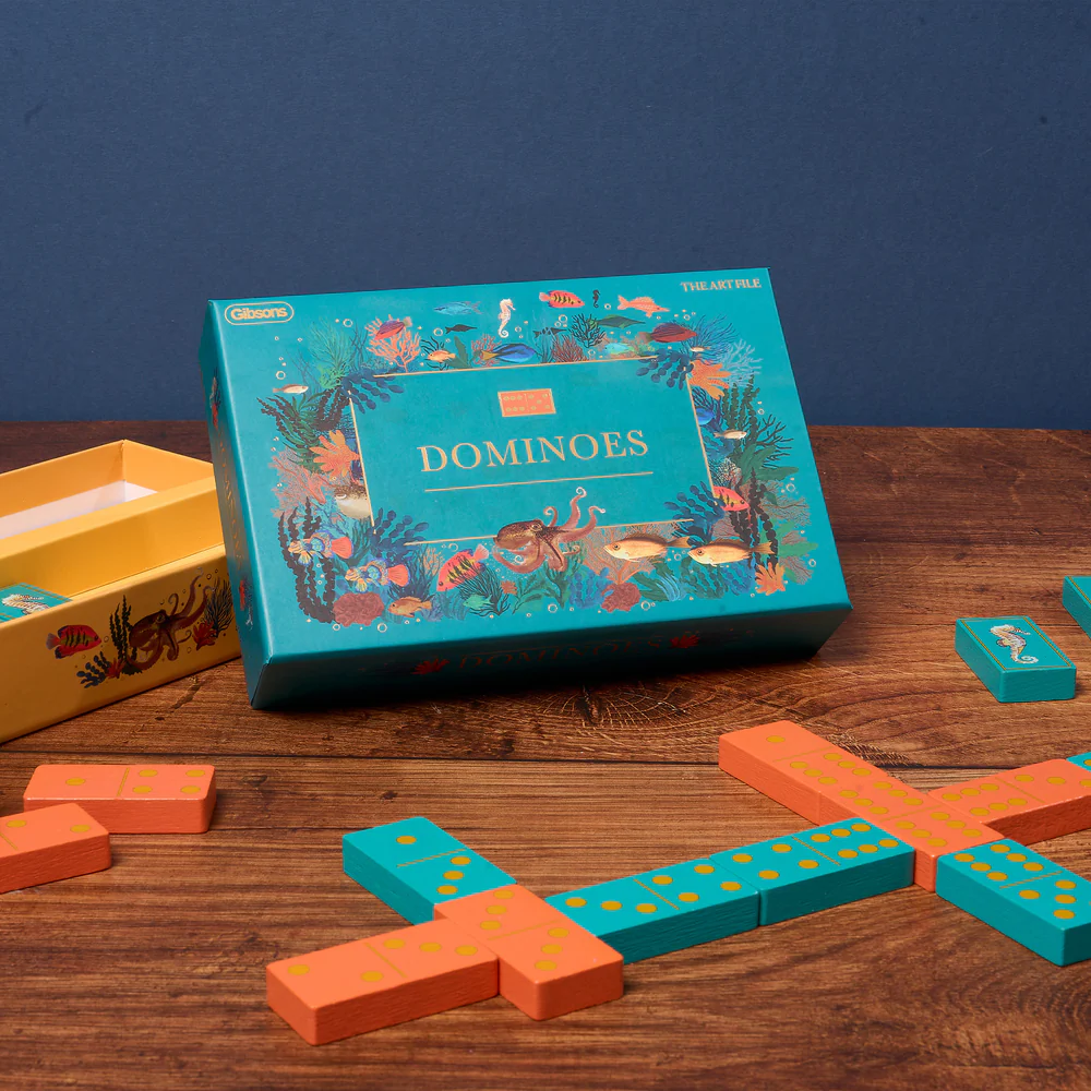 The Art File Dominoes Family Board Game - 2
