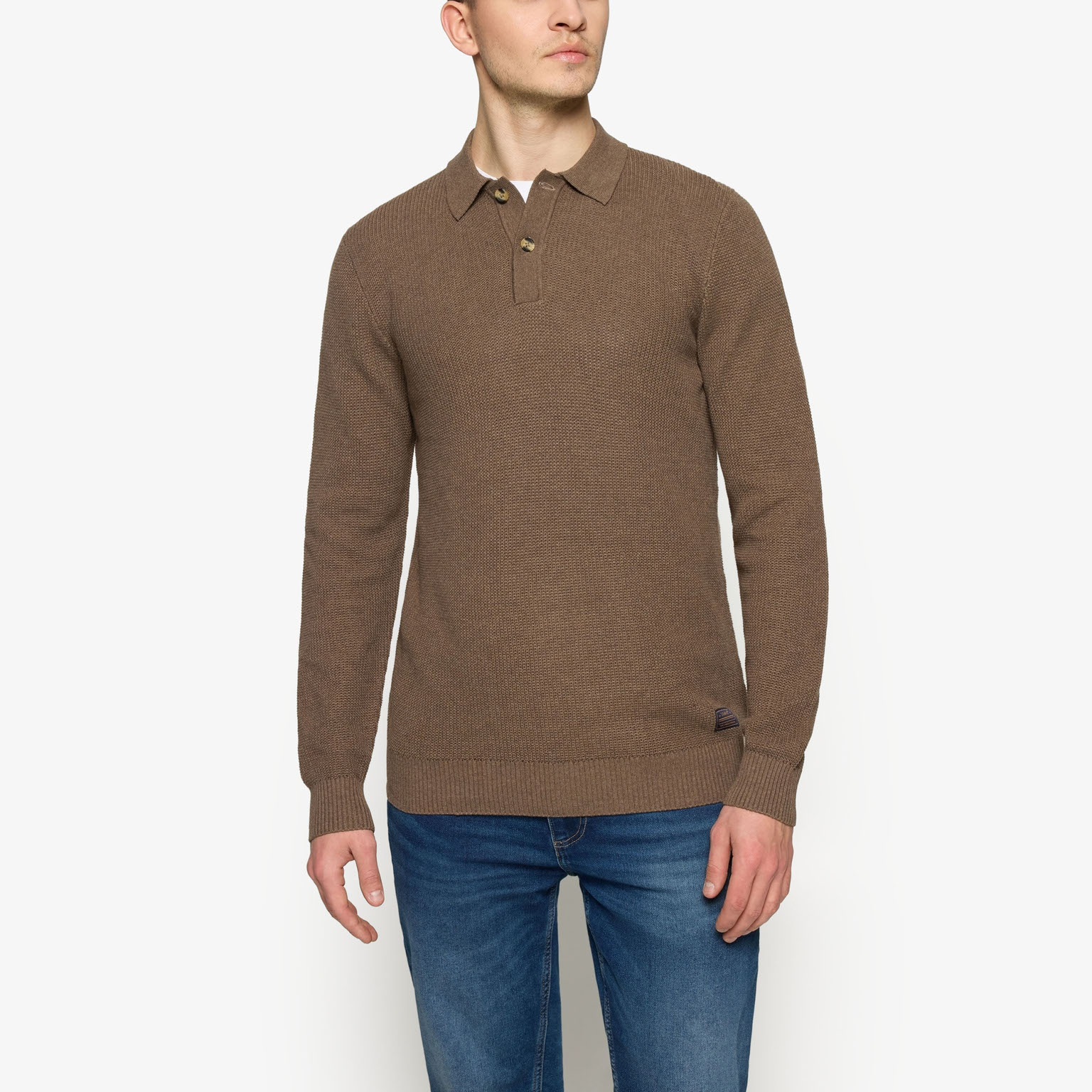 Signal - Klas Structure Polo - Cocoa Brown