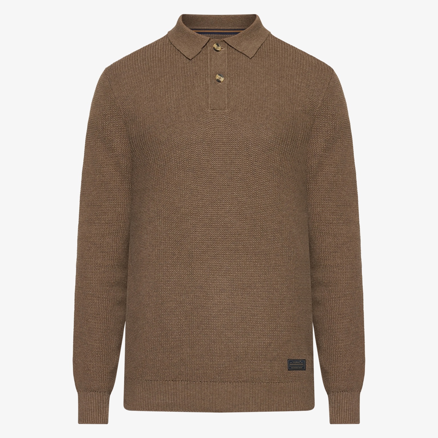 Signal - Klas Structure Polo - Cocoa Brown - 4