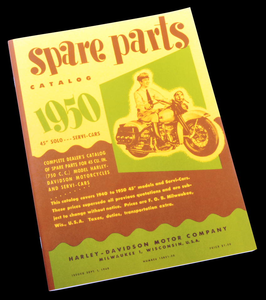 Parts List 45" Solo och Servi-Car 40-50