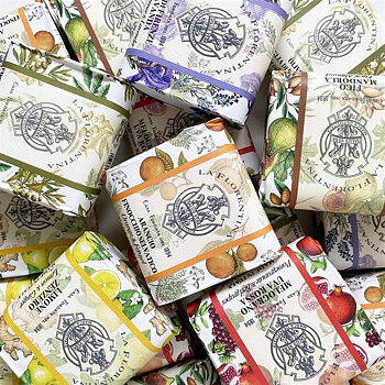 Italiensk hårdtvål La Florentina: Fig & Almond, 106 gr