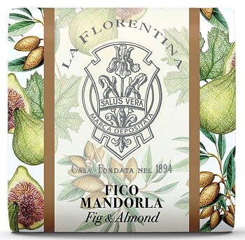 Italiensk hårdtvål La Florentina: Fig & Almond, 106 gr