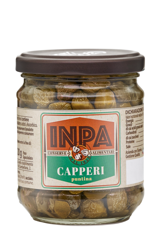 Inpa, Kapris i vinvinäger- 200g