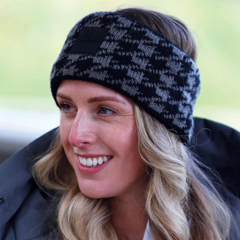 Headband Equetech Houndstooth Knit