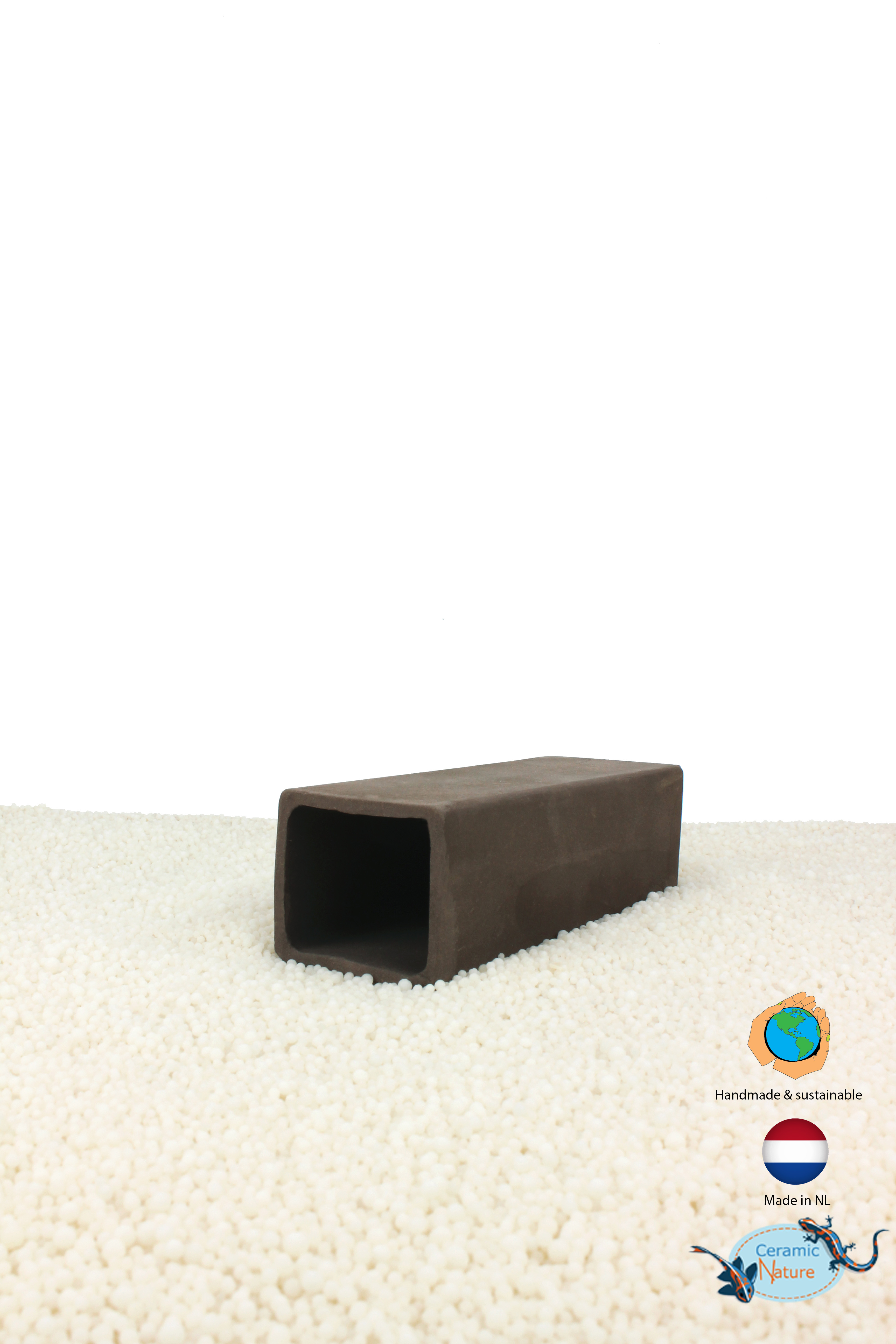 Cave medium rectangle brown