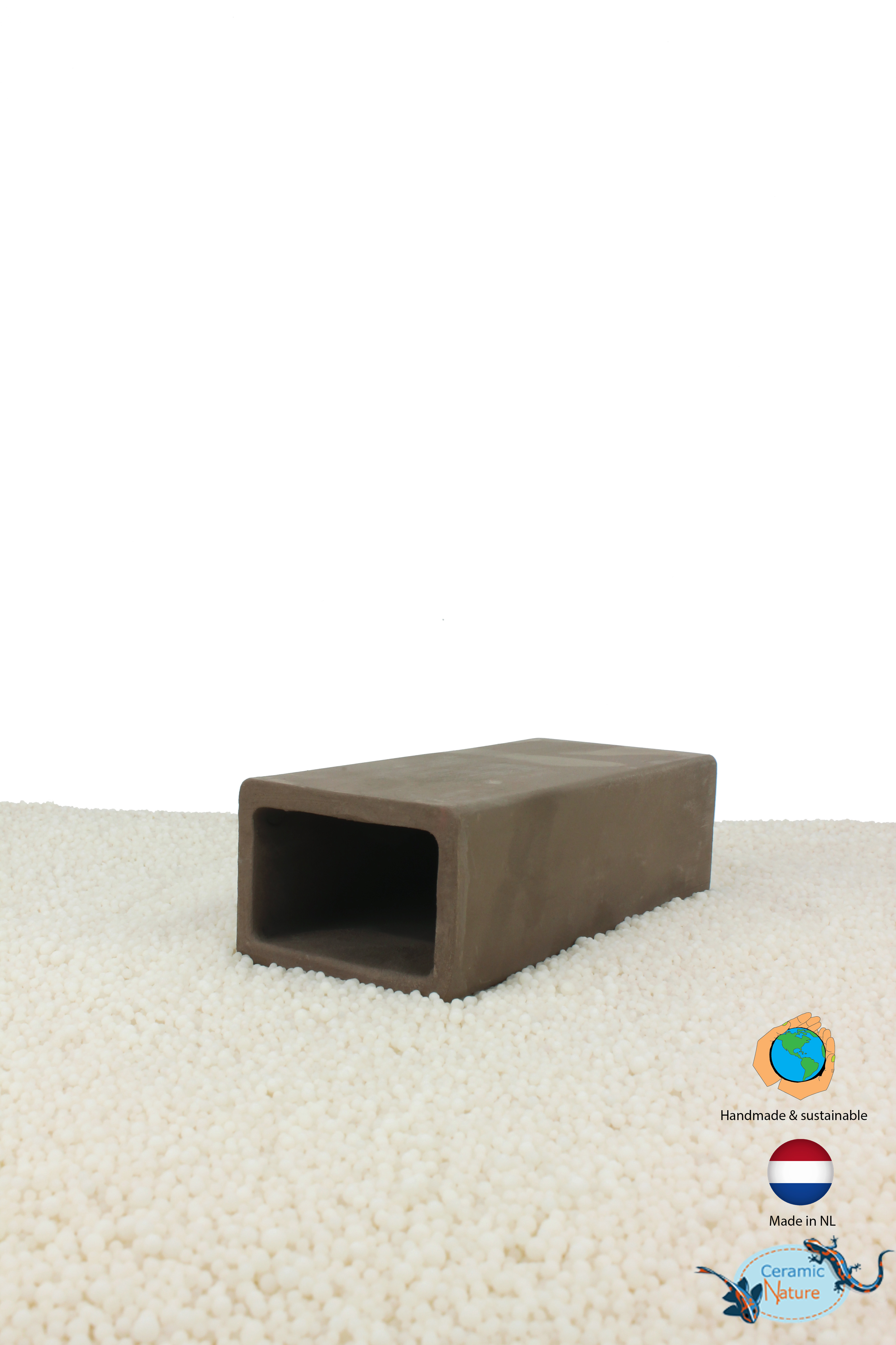Cave medium large rectangle brown