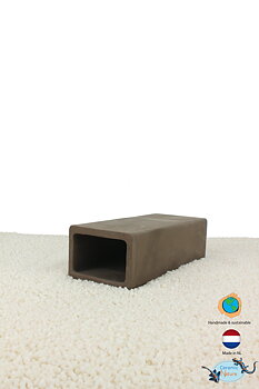 Cave medium large rectangle brown