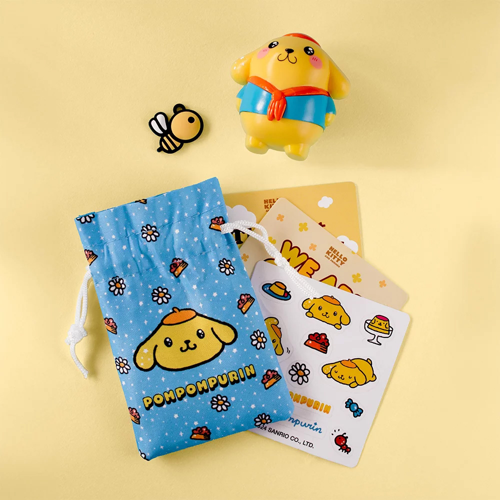 Pompompurin Figur med Exklusiva Tillbehör - Hello Kitty & Friends  - 6