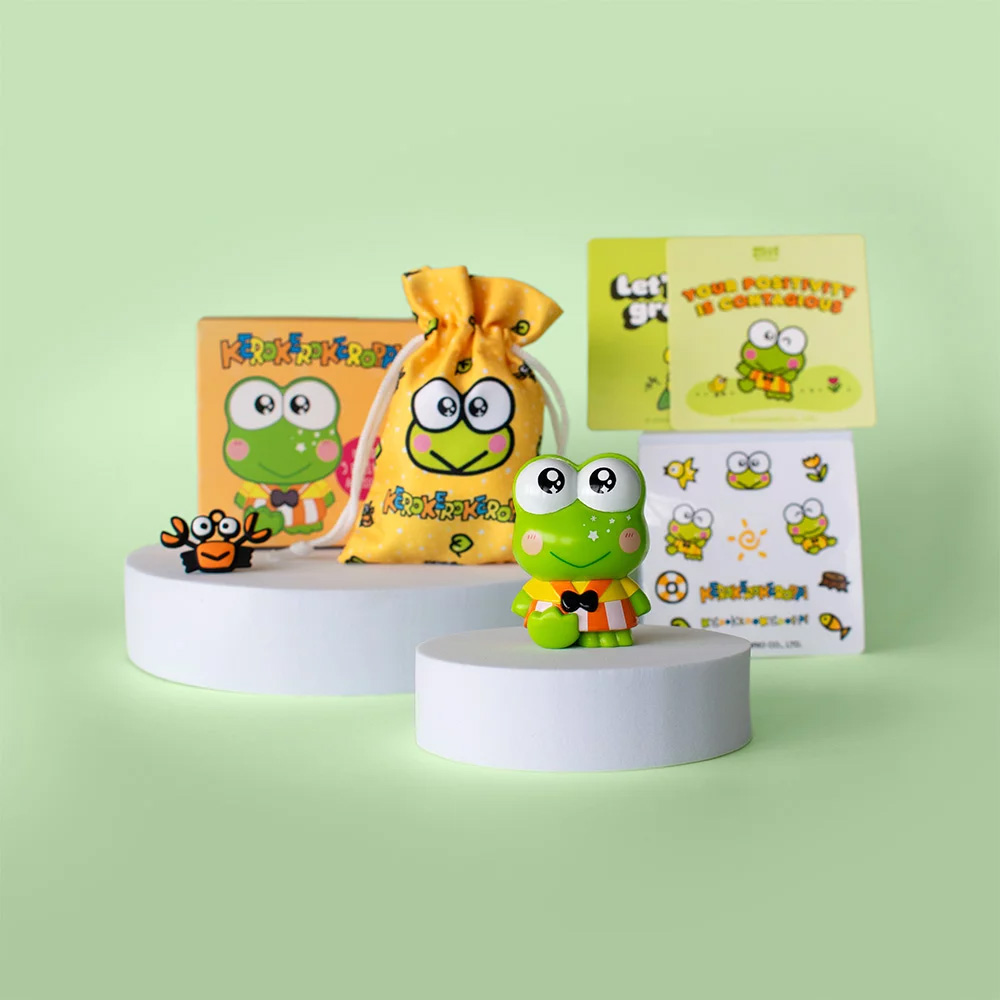 Keroppi Figur med Exklusiva Tillbehör - Hello Kitty & Friends  - 6