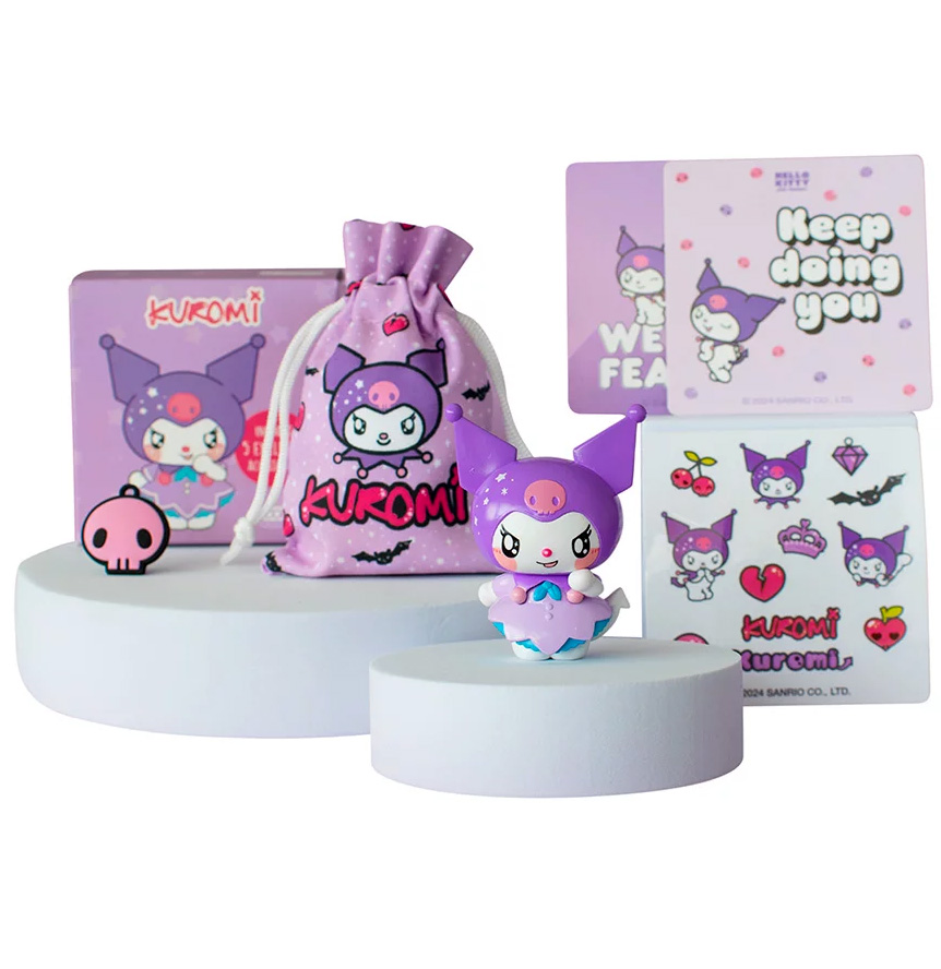 Kuromi Figur med Exklusiva Tillbehör - Hello Kitty & Friends 
