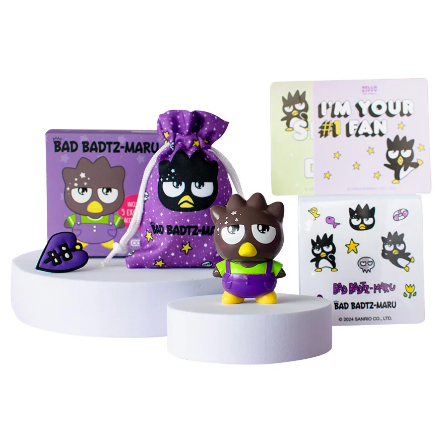 Badtz Maru Figur med Exklusiva Tillbehör - Hello Kitty & Friends 