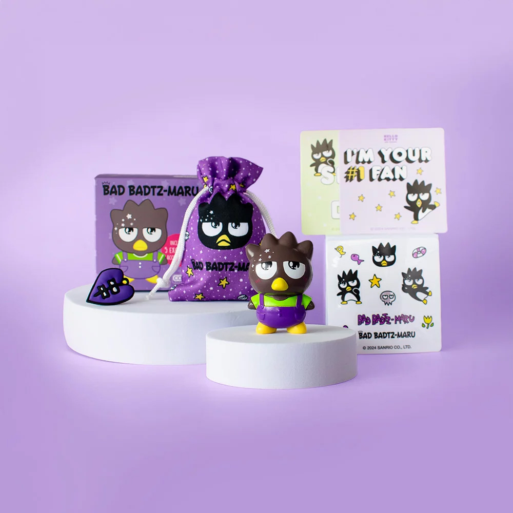 Badtz Maru Figur med Exklusiva Tillbehör - Hello Kitty & Friends  - 6