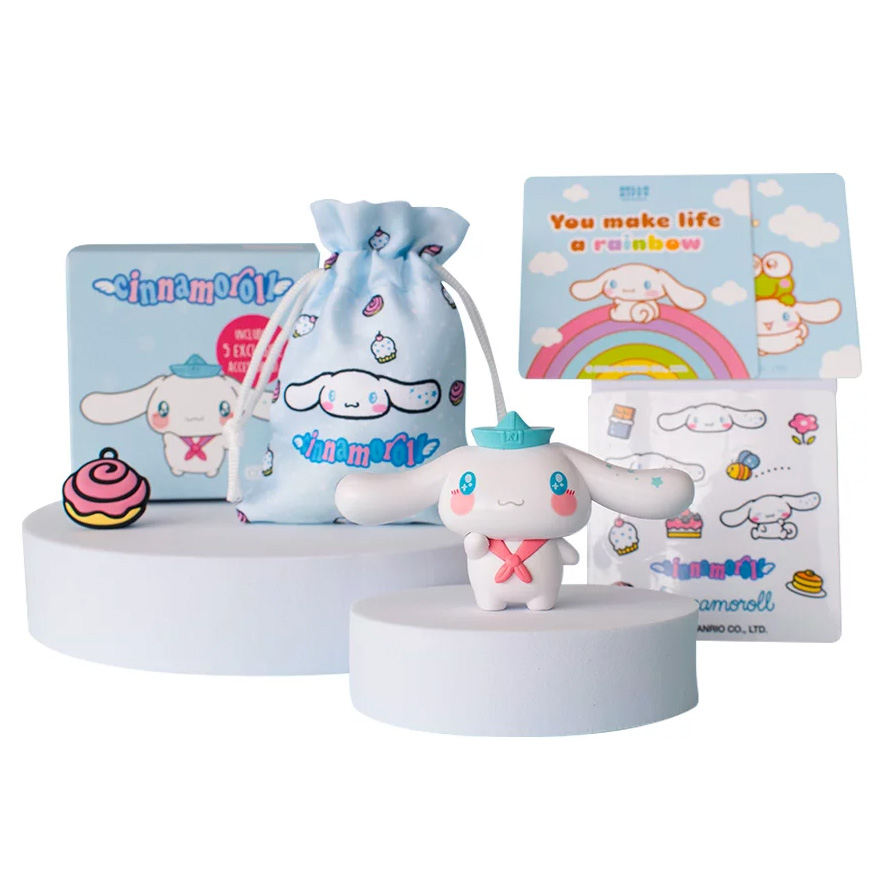 Cinnamoroll Figur med Exklusiva Tillbehör - Hello Kitty & Friends 