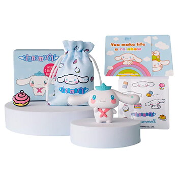 Cinnamoroll Figur med Exklusiva Tillbehör - Hello Kitty & Friends 