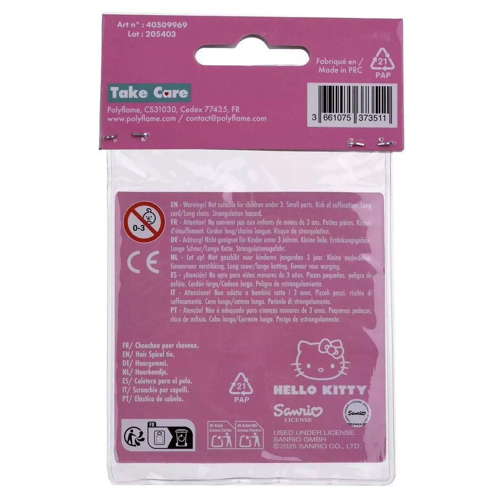 Hello Kitty Hårsnoddar - 2 pack - 5