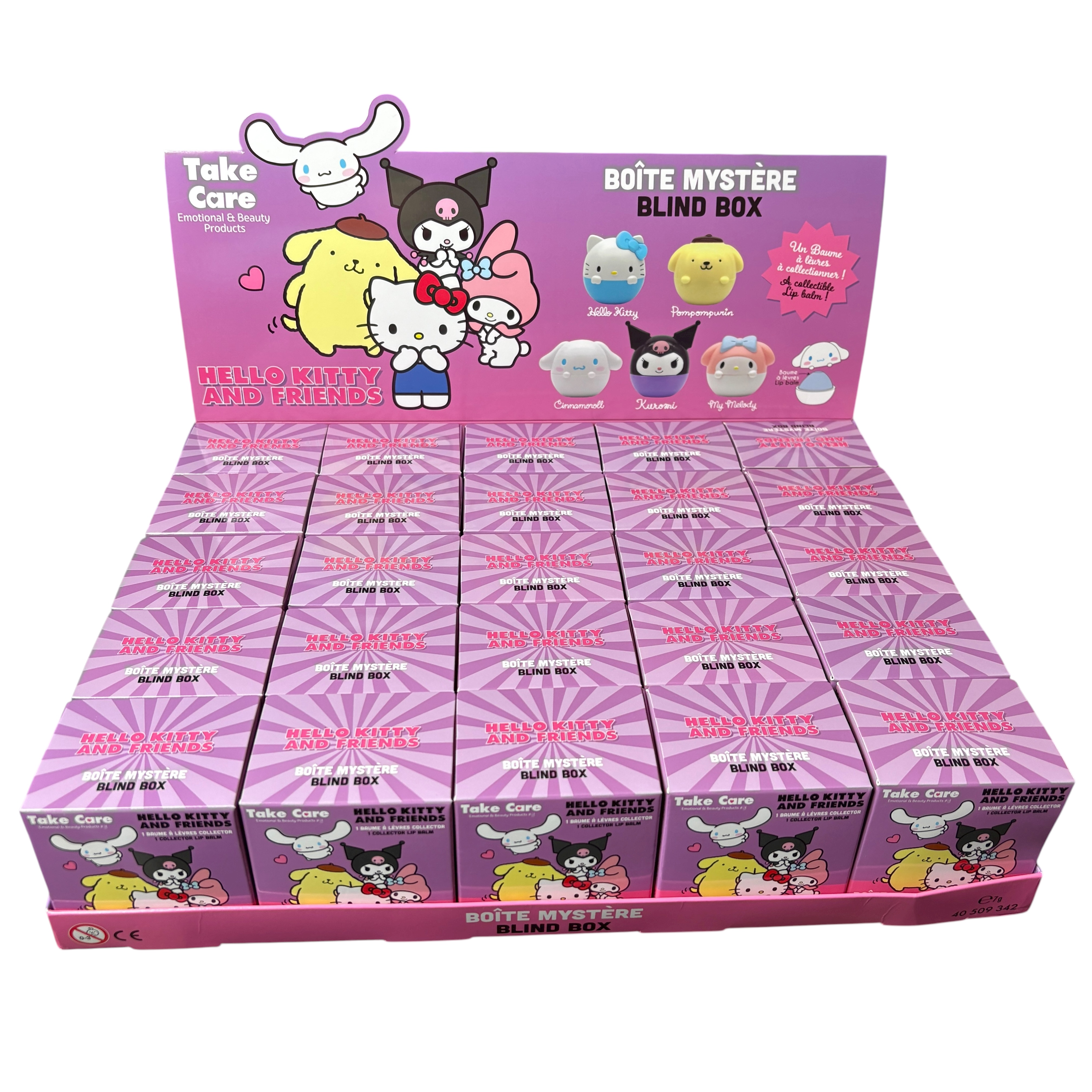 Hello Kitty and Friends 3D Läppbalsam i Blind Box - 6