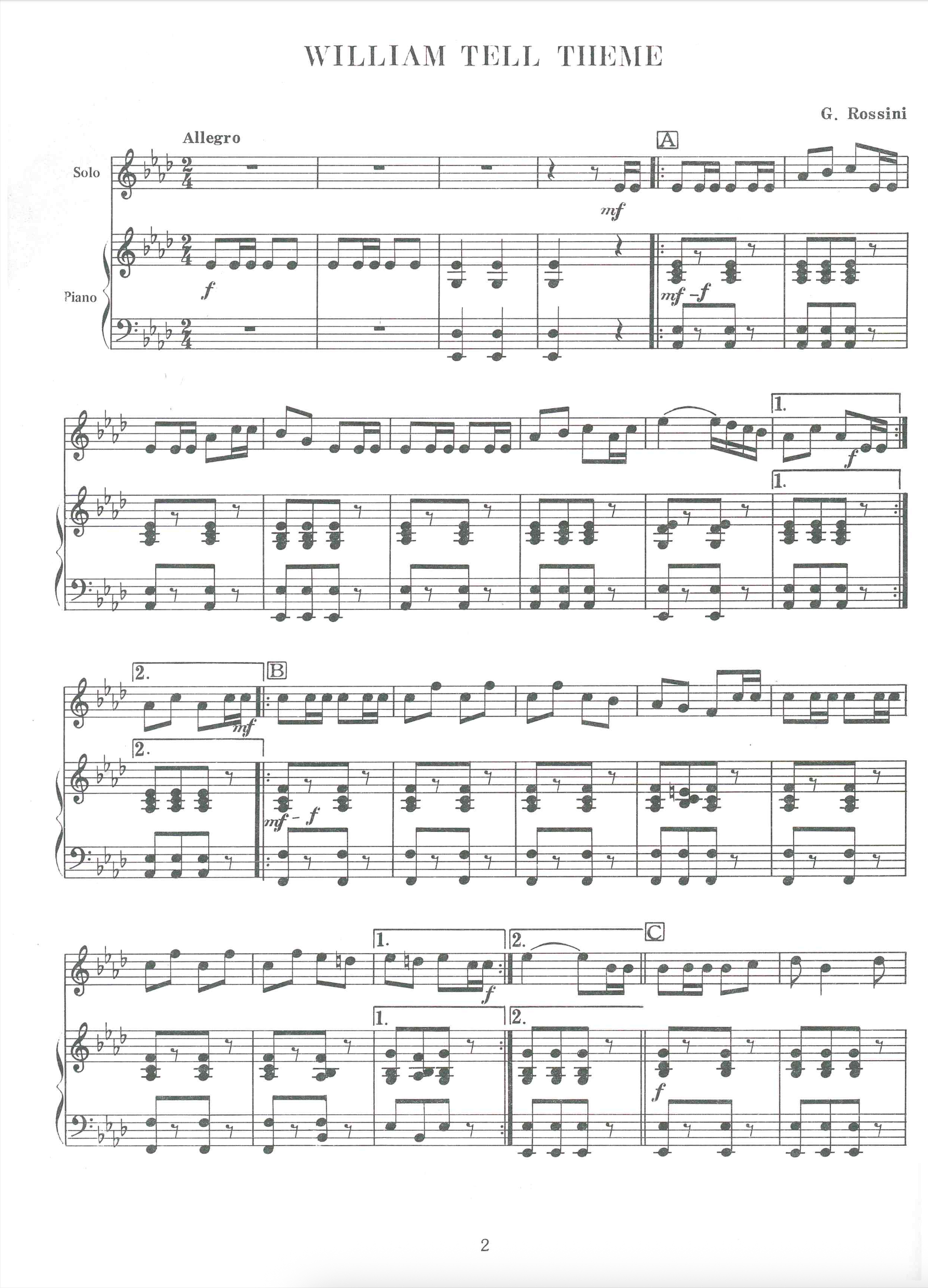 Solos for Festival and Fun - 3