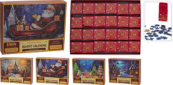 Julpussel – Adventskalender 1008 bitar