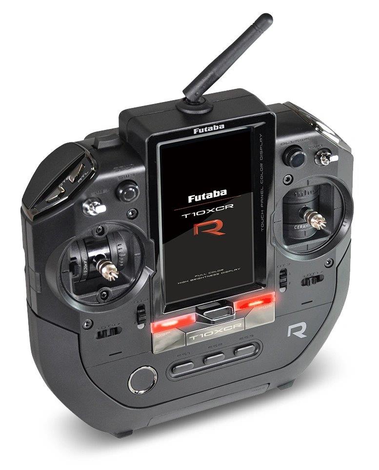 Futaba T10XCR Spakradio F-4G, T-FHSS SR, T-FHSS, S-FHSS - R404SBS - 2