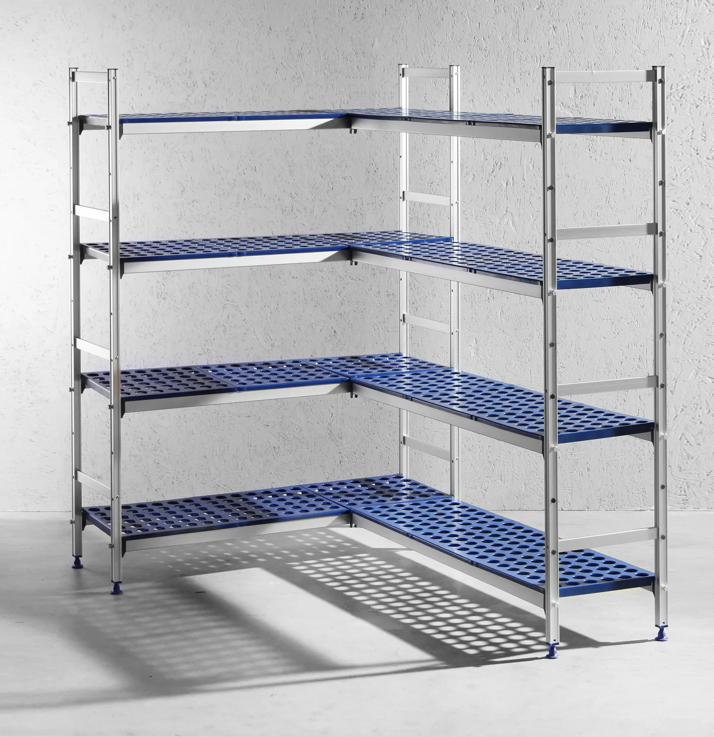 Aluminum shelving system - 2
