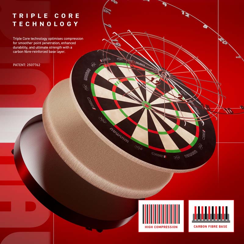Winmau Dartboard Blade 360 Triple Core - 6