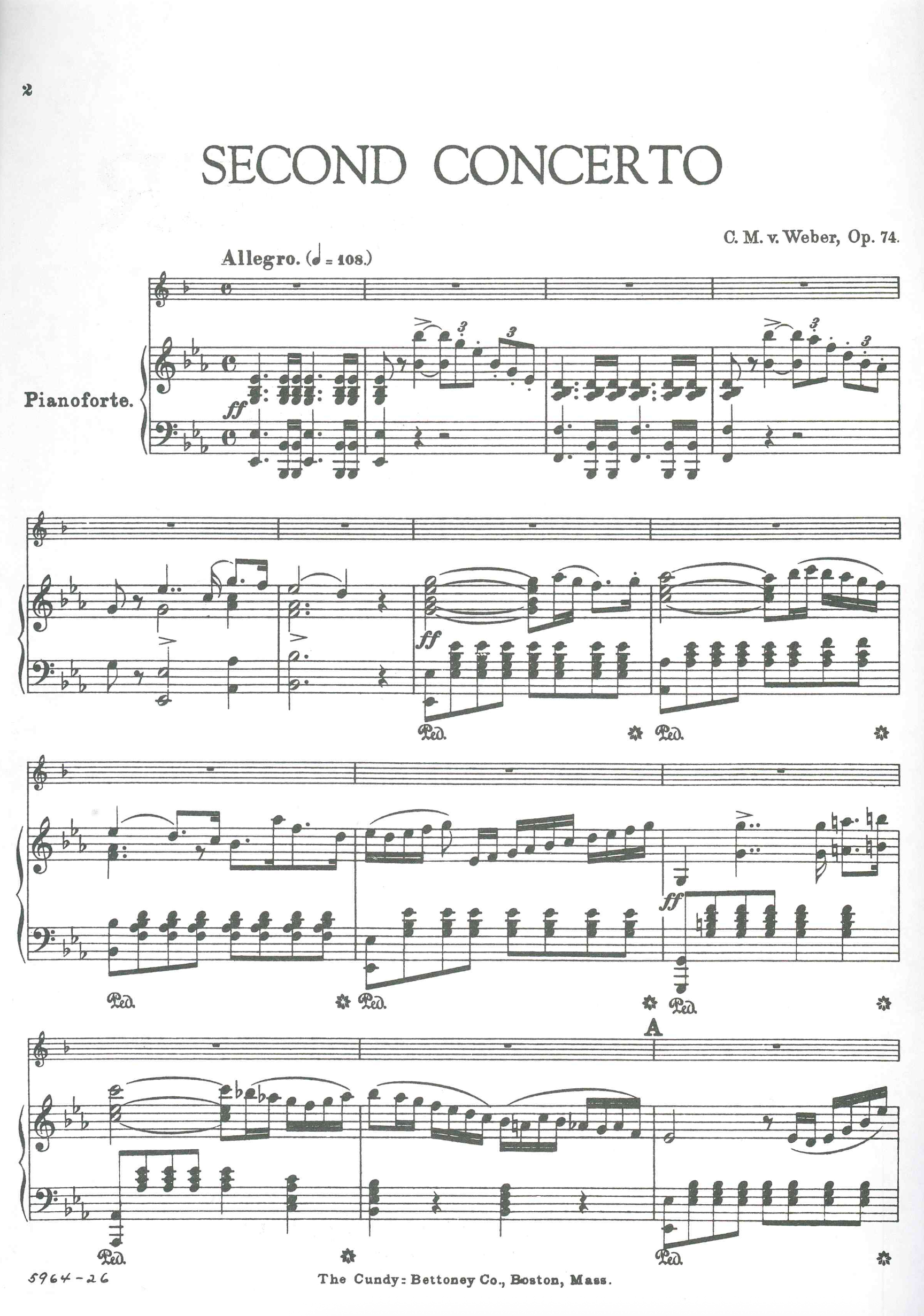 C. M. von Weber - Concerto no 2 - 2