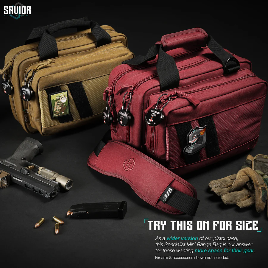 Savior Equipment Specialist Mini Range Bag - Sedona Red 6