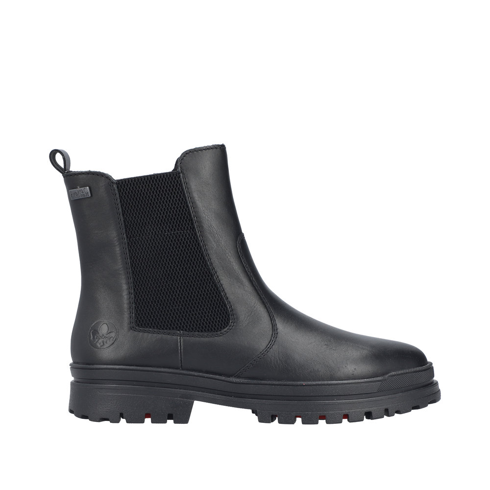 Rieker Varmfodrad Damboots med utfällbar Brodd Svart - 8