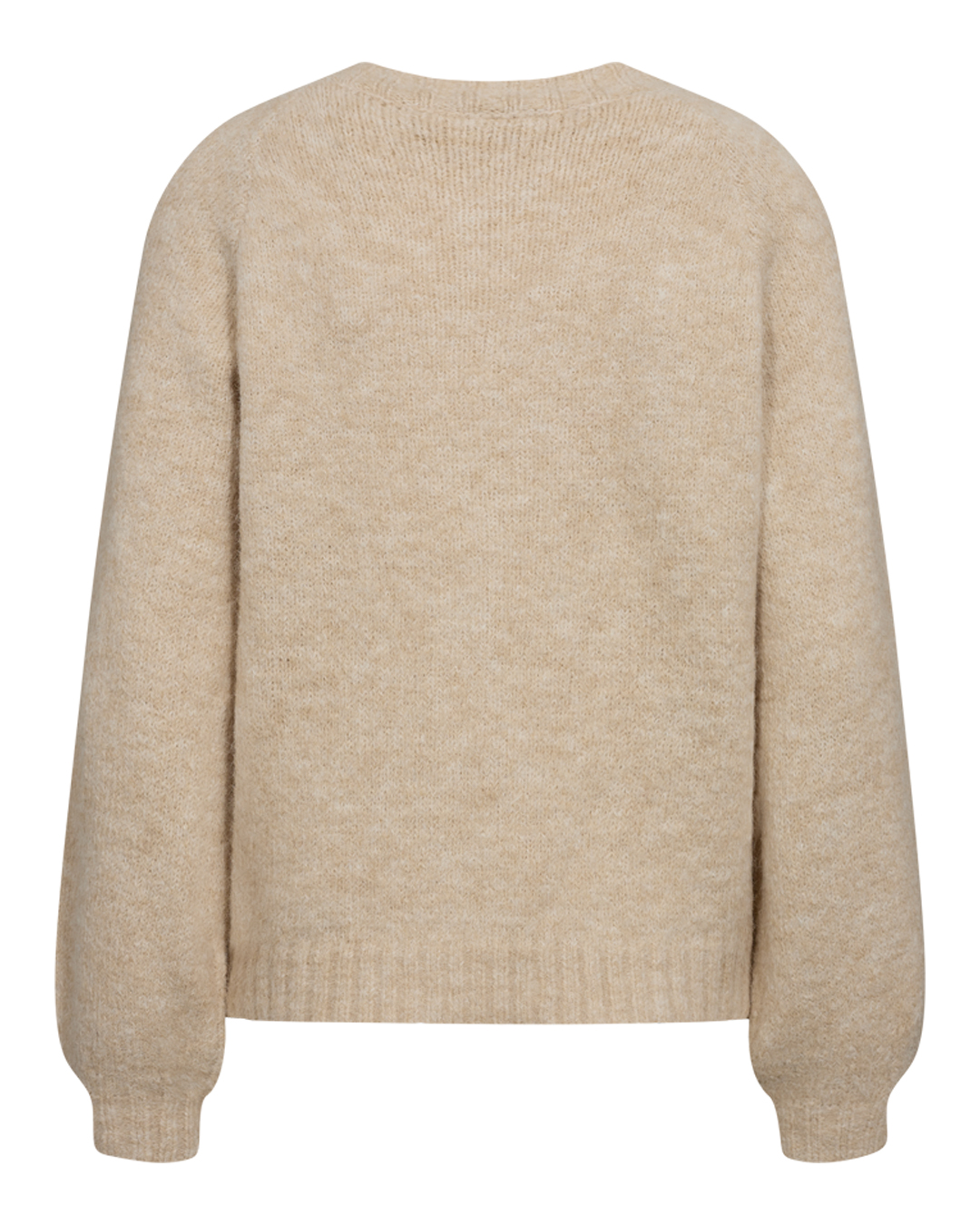Kofta Louisa ballongärm ljusbeige - 2