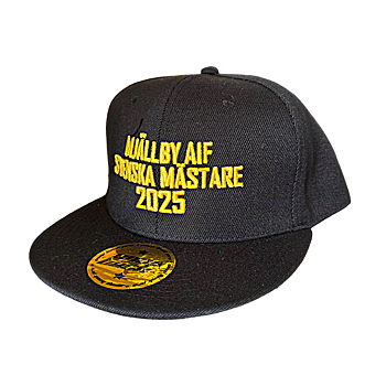 Mjällby AIF Svenska Mästare Keps Flatcap