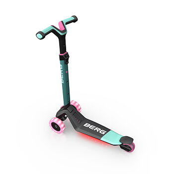 BERG Scooter BERG Nexo Foldable Lights LED-deck Mint 