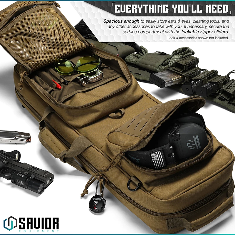 Savior Equipment Urban Carbine 30" Single Rifle Case - FDE 5